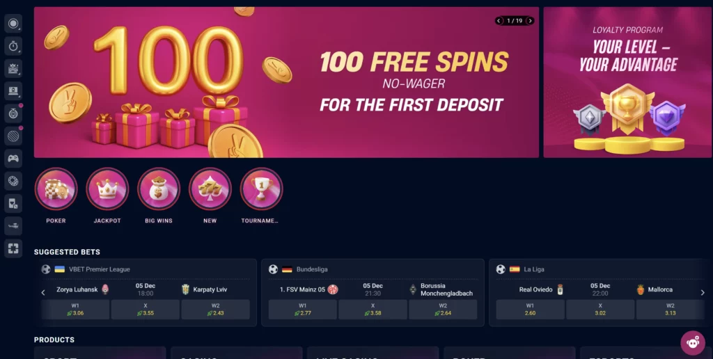 free spins